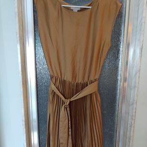 Gold H&M dress